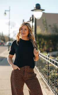 Gentle Fawn Jaxon Tee -Black