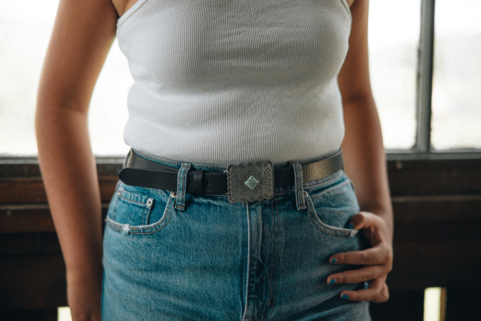 The Kylie Western Buckle Belt