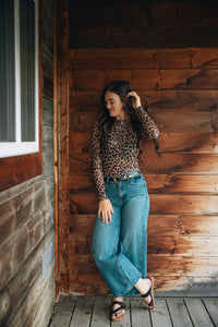 Leave Her Wild Mesh Top