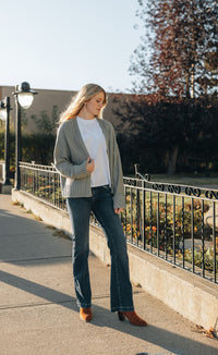 Lightweight Knit Cardi - Mint