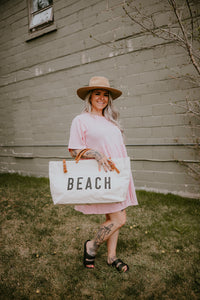 Brunette the Label Tiered Tee Dress