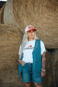 Aces High Denim Vest