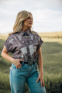 Buffalo Girls Embroidered Top