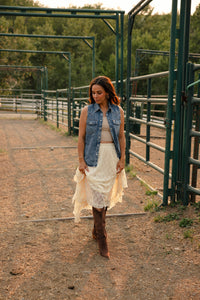 Prairie Fields Lace Skirt