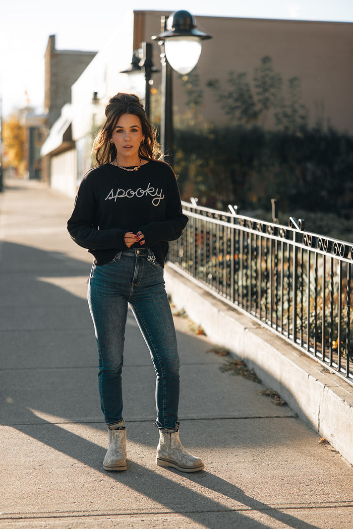 Spooky Sweater - Black