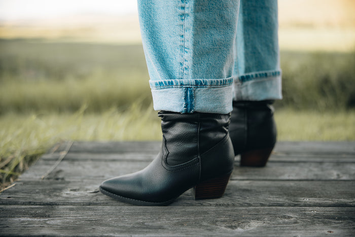 Winona Slouchy Western Bootie