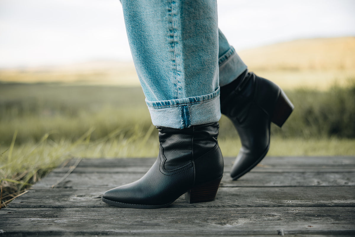Winona Slouchy Western Bootie