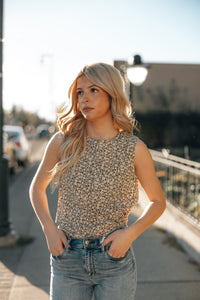 ORB Keri Woven Shell-Vintage Floral