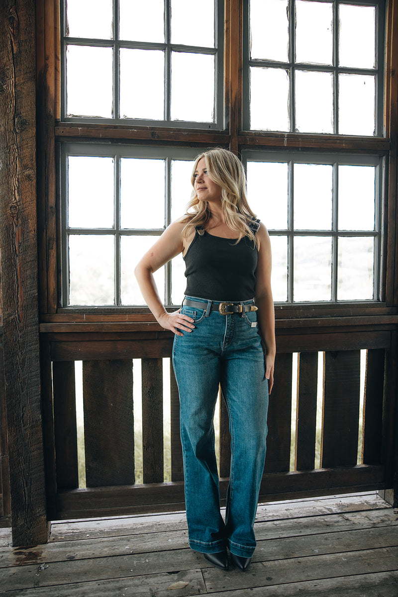 Buckle Up Bodysuit - Black