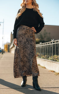 Z Supply Izabel Leopard Skirt