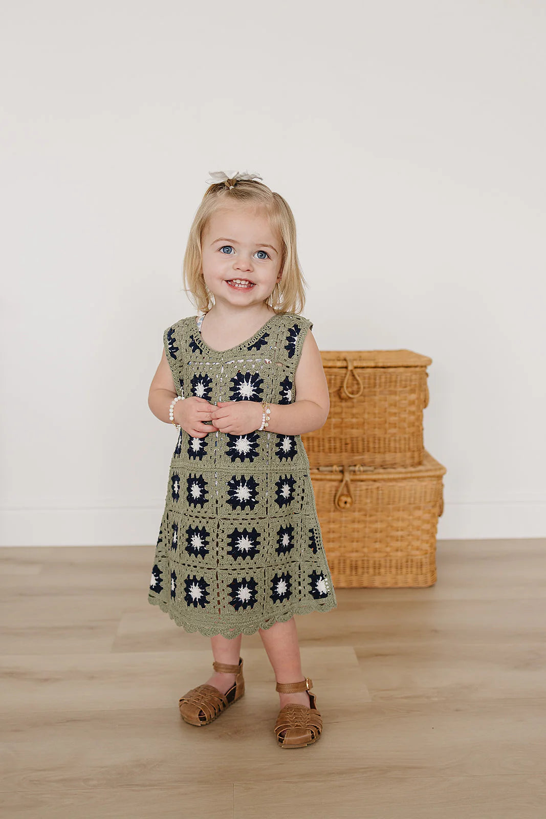 Mebie Baby Crochet Cover Up Dress