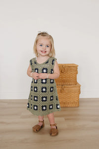 Mebie Baby Crochet Cover Up Dress