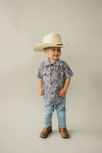 Mebie Baby Paisley Button Up Shirt