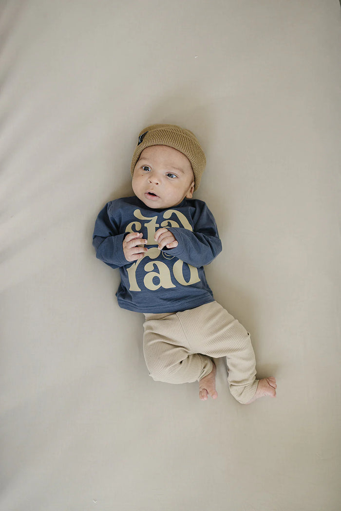 Mebie Baby Organic Leggings - Oatmeal