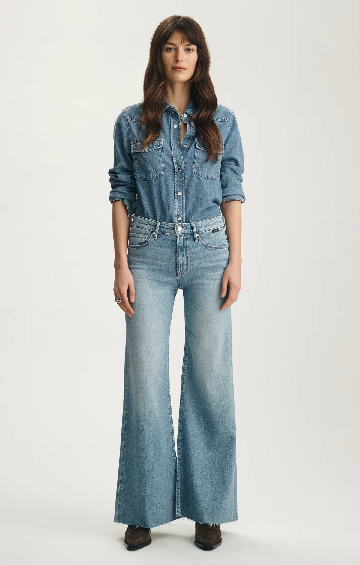 Mavi-Grace Bleached Classic Blue Jeans