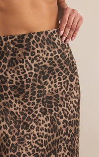 Z Supply Izabel Leopard Skirt