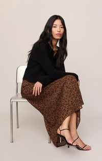 Z Supply Europa Leopard Skirt