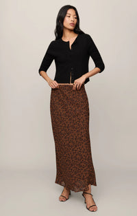 Z Supply Europa Leopard Skirt