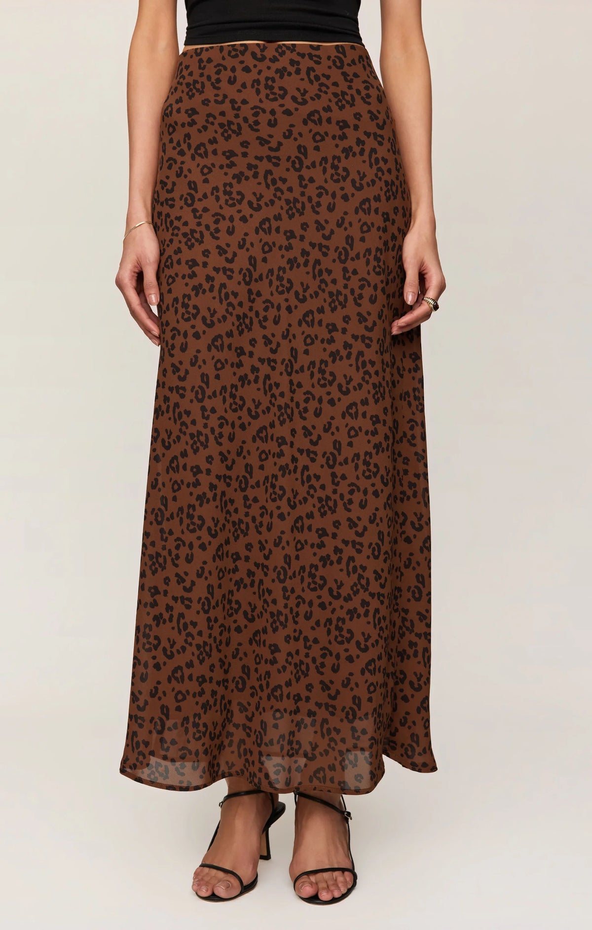 Z Supply Europa Leopard Skirt