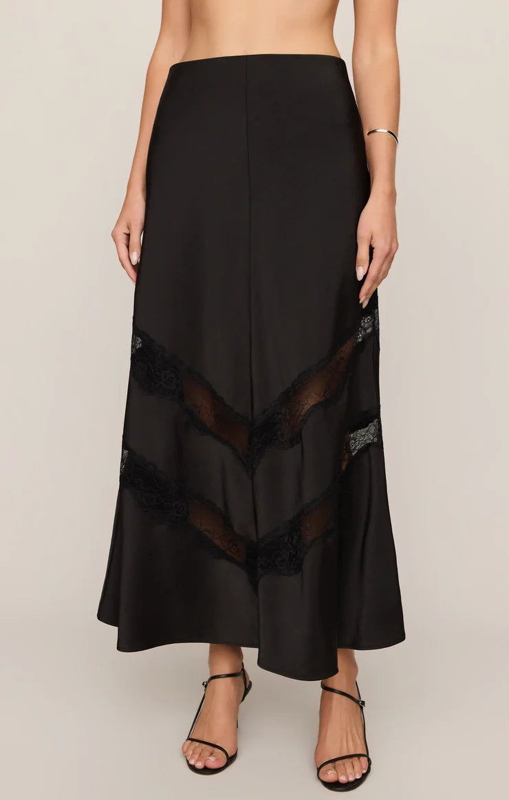Z Supply Kori Lace Skirt - Black