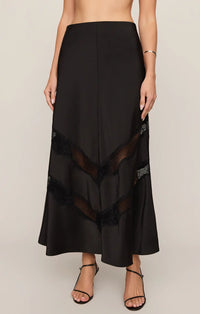 Z Supply Kori Lace Skirt - Black
