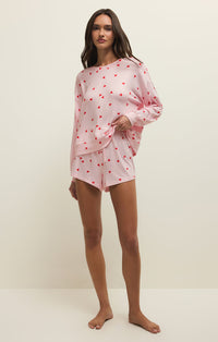 Z Supply Love First Heart Shorts