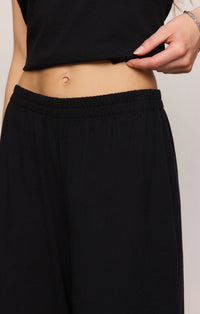 Z Supply Cotton Jersey Pant - Black