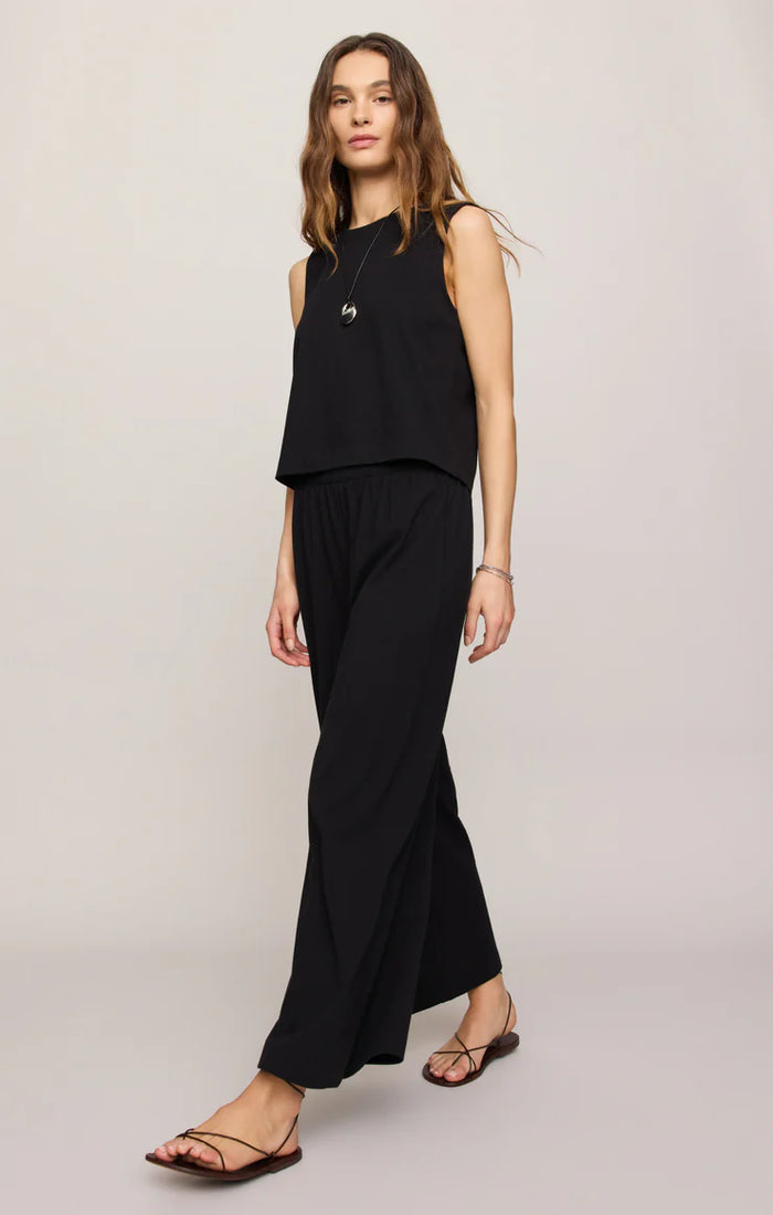 Z Supply Cotton Jersey Pant - Black