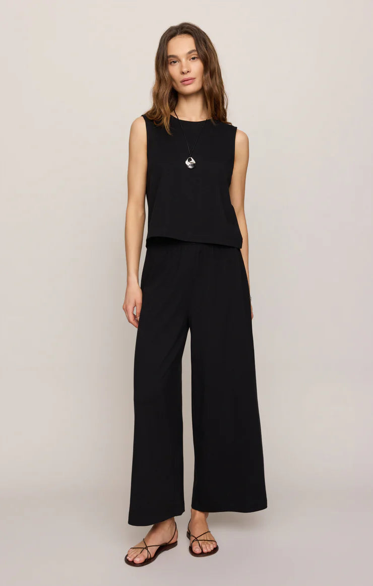 Z Supply Cotton Jersey Pant - Black