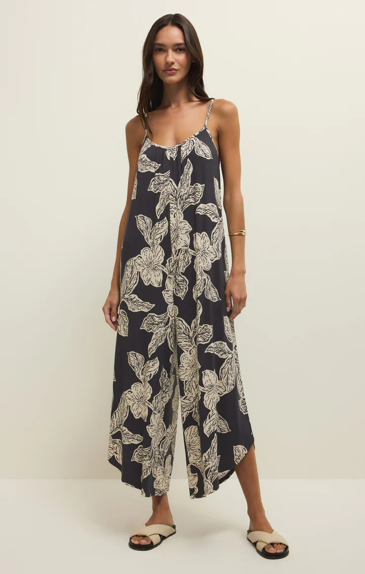 Z Supply Asha Floral Jumpsuit