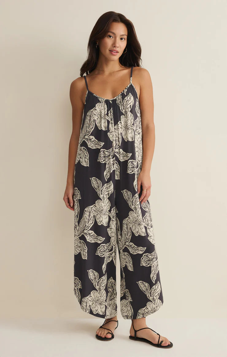 Z Supply Asha Floral Jumpsuit