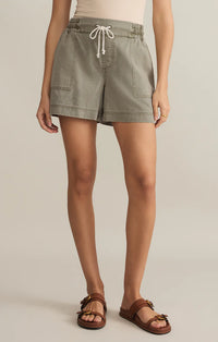Z Supply Summerland Twill Short - Sage