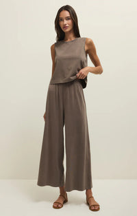 Z Supply Sloane Jersey Tank - Taupe