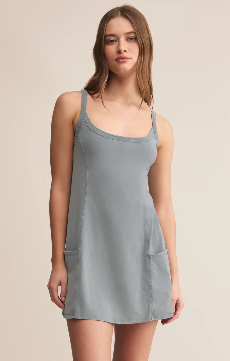 Jet Set Mini Dress - Neptune