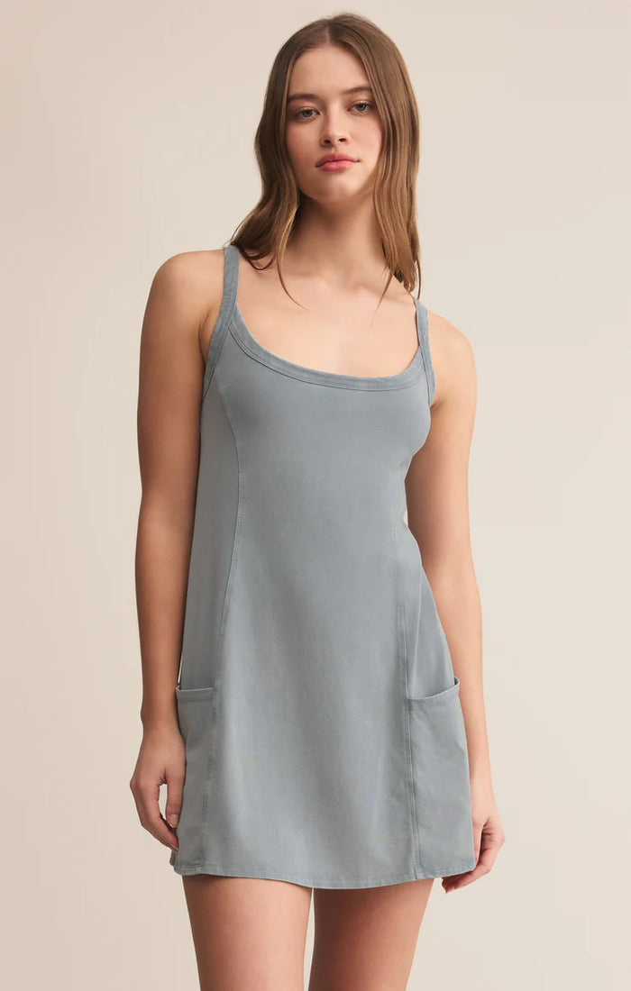 Jet Set Mini Dress - Neptune