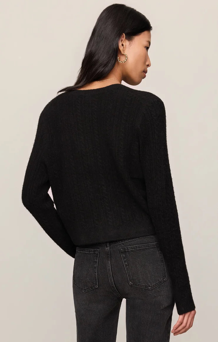 Z Supply Medina Cardigan - Black