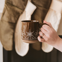 Sweet Water Decor - Gingerbread Stoneware Coffee Mug