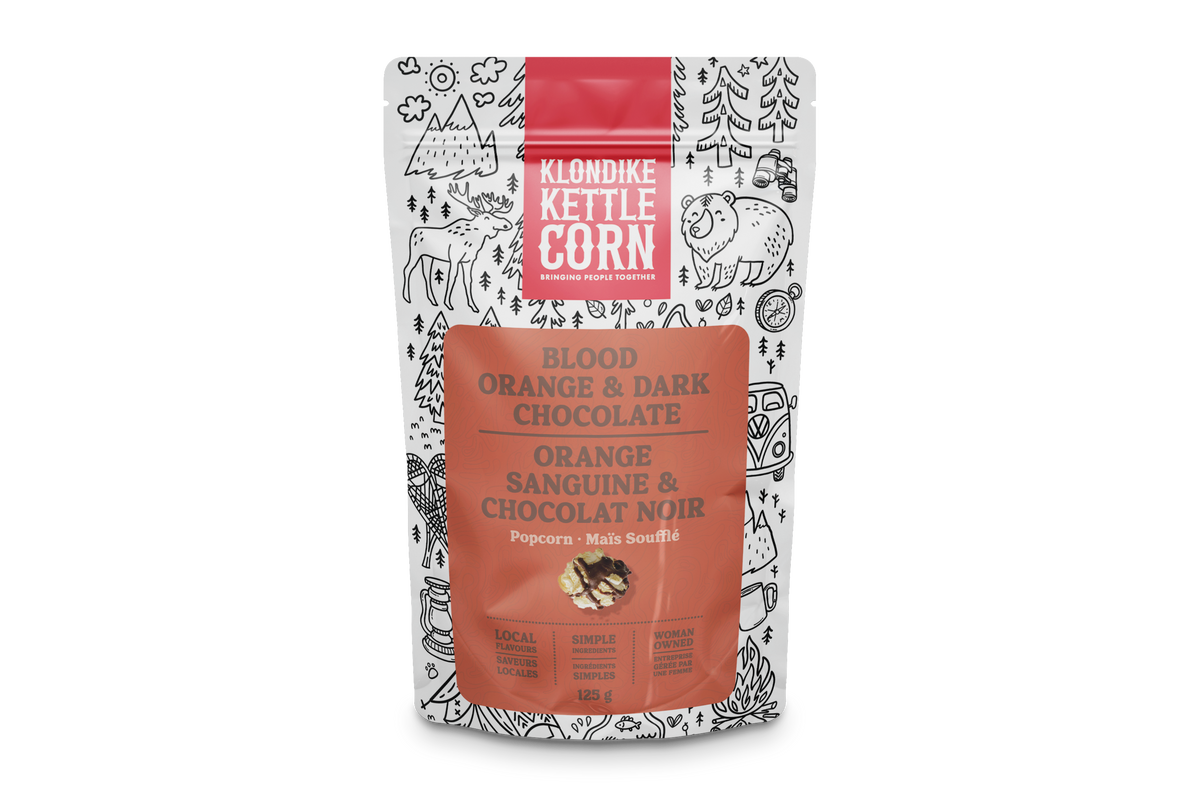Klondike Kettle Corn - Blood Orange & Dark Chocolate