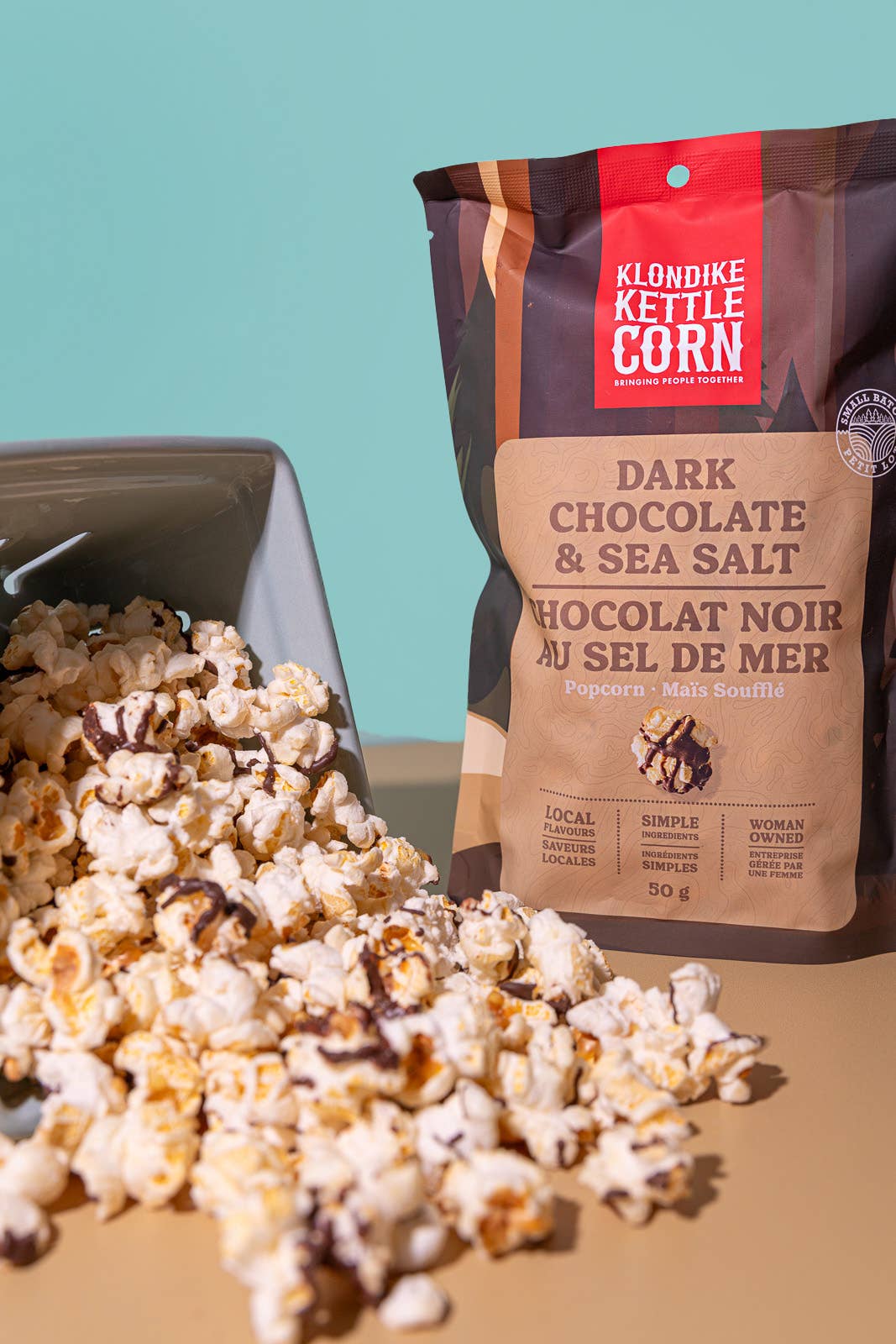 Klondike Kettle Corn - Dark Chocolate & Sea Salt : Regular