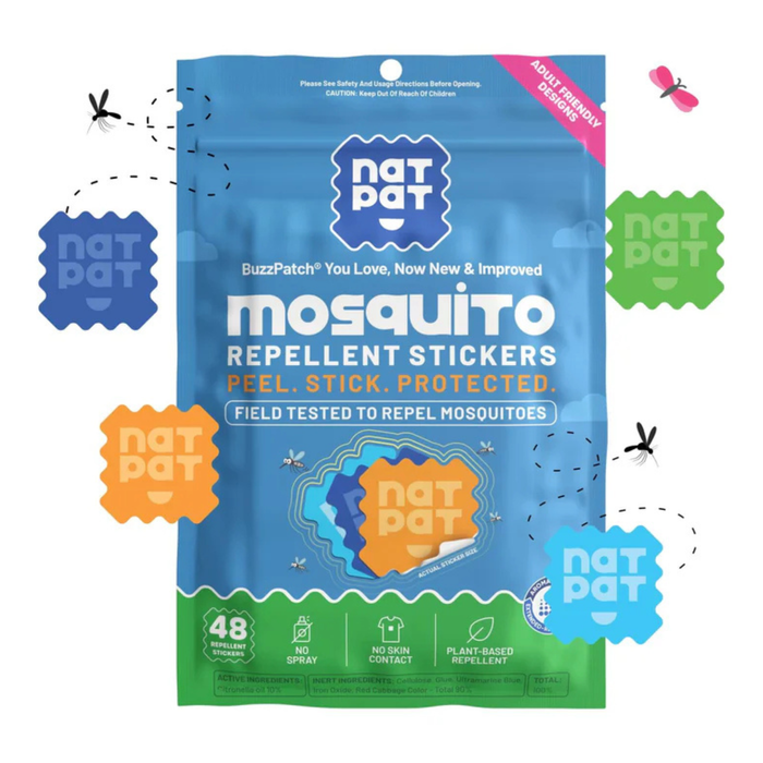 NATPAT Buzz Patch - Mosquito Repellent - Adult