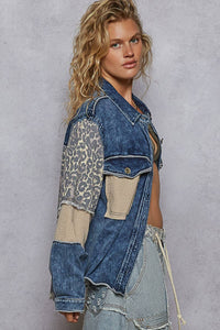 The Julia Denim and Leopard Jacket