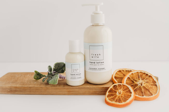 The Fresh Wife Soap Company - Lavender Orange Hand Lotion