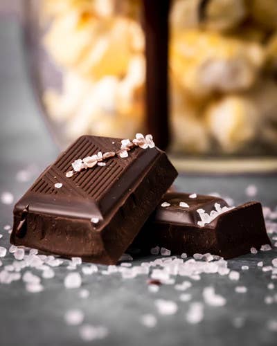 Klondike Kettle Corn - Dark Chocolate & Sea Salt : Regular