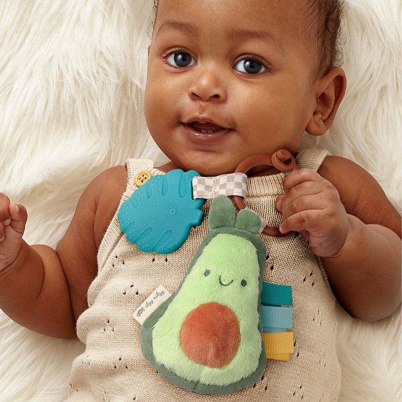 Itzy Ritzy Canada - Itzy Pal™ Plush + Teether: Avocado