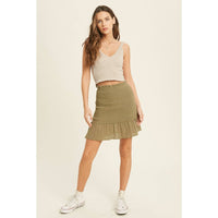 Ribbed Bralette - Champagne