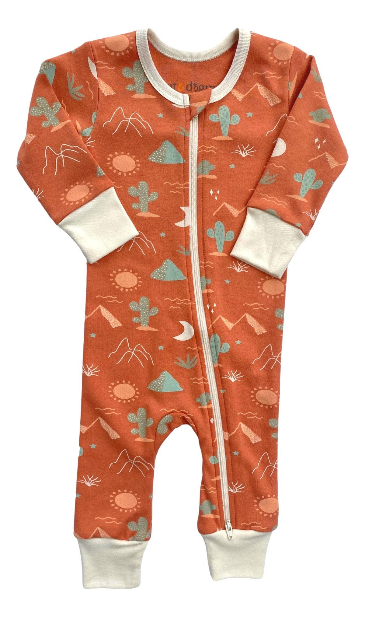 Organic Cotton Zippy - Desert