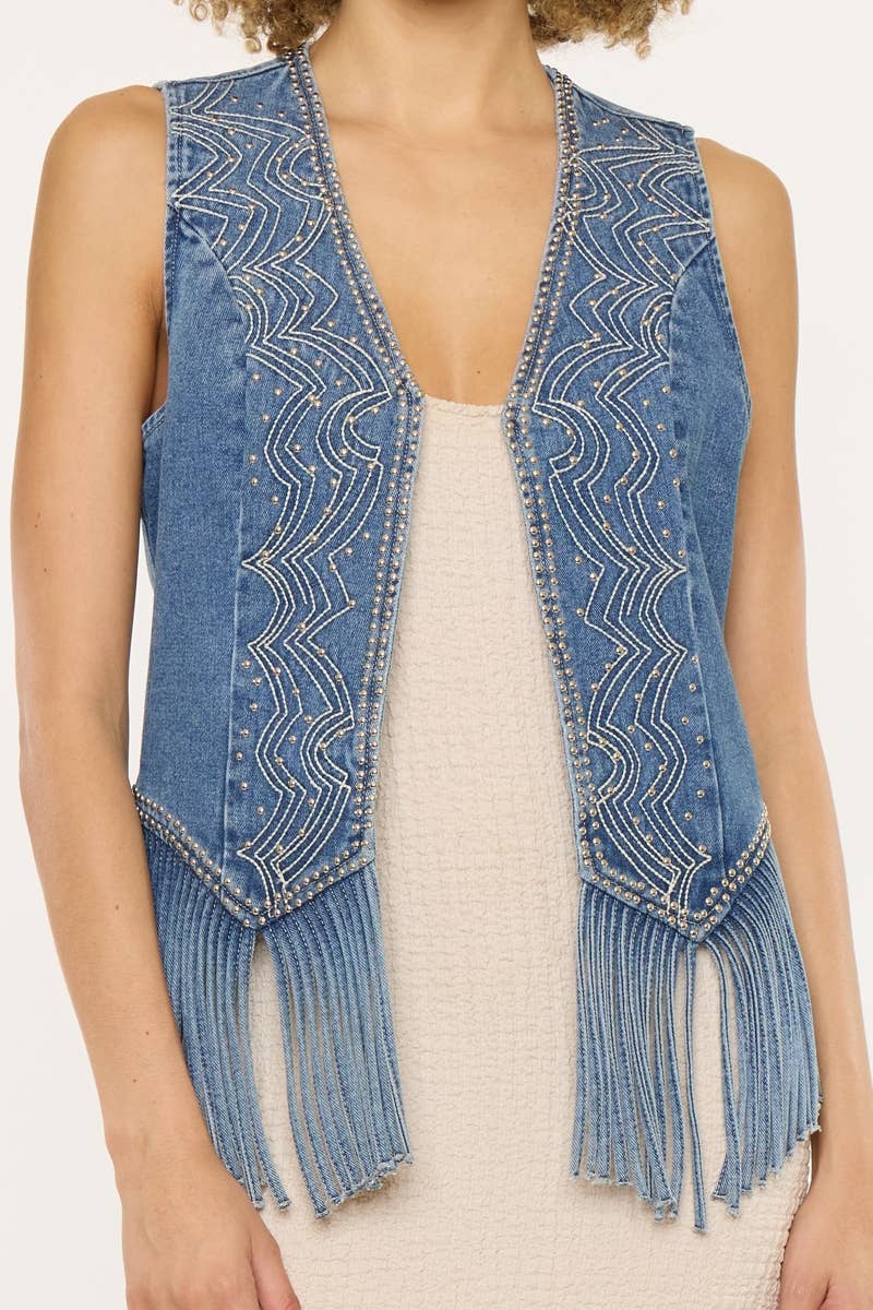 Stagecoach Fringe Vest