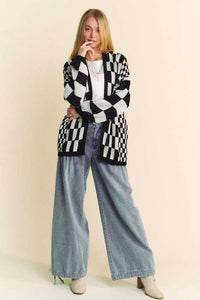 Skater Boy Checked Cardi