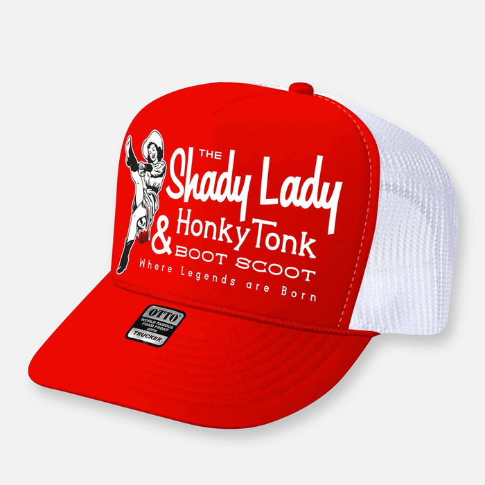 The Shady Lady Honky Tonk Trucker Hat
