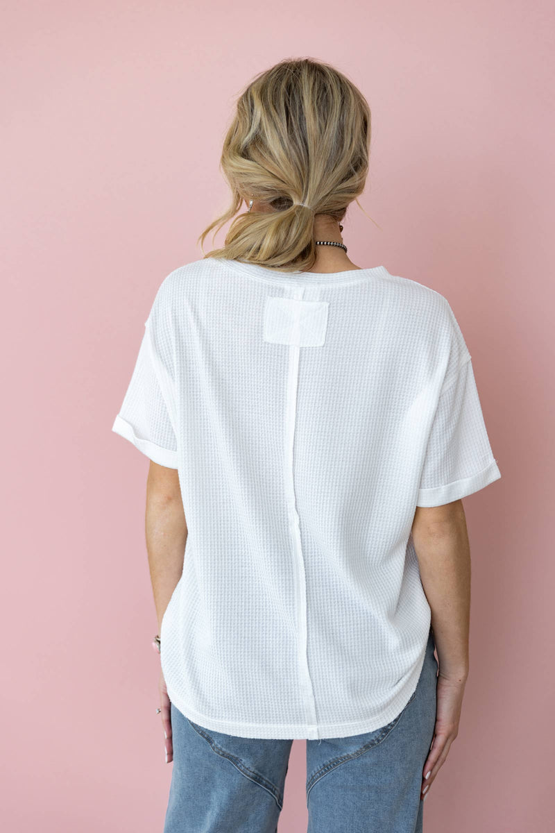 The Blayke Top - Ivory